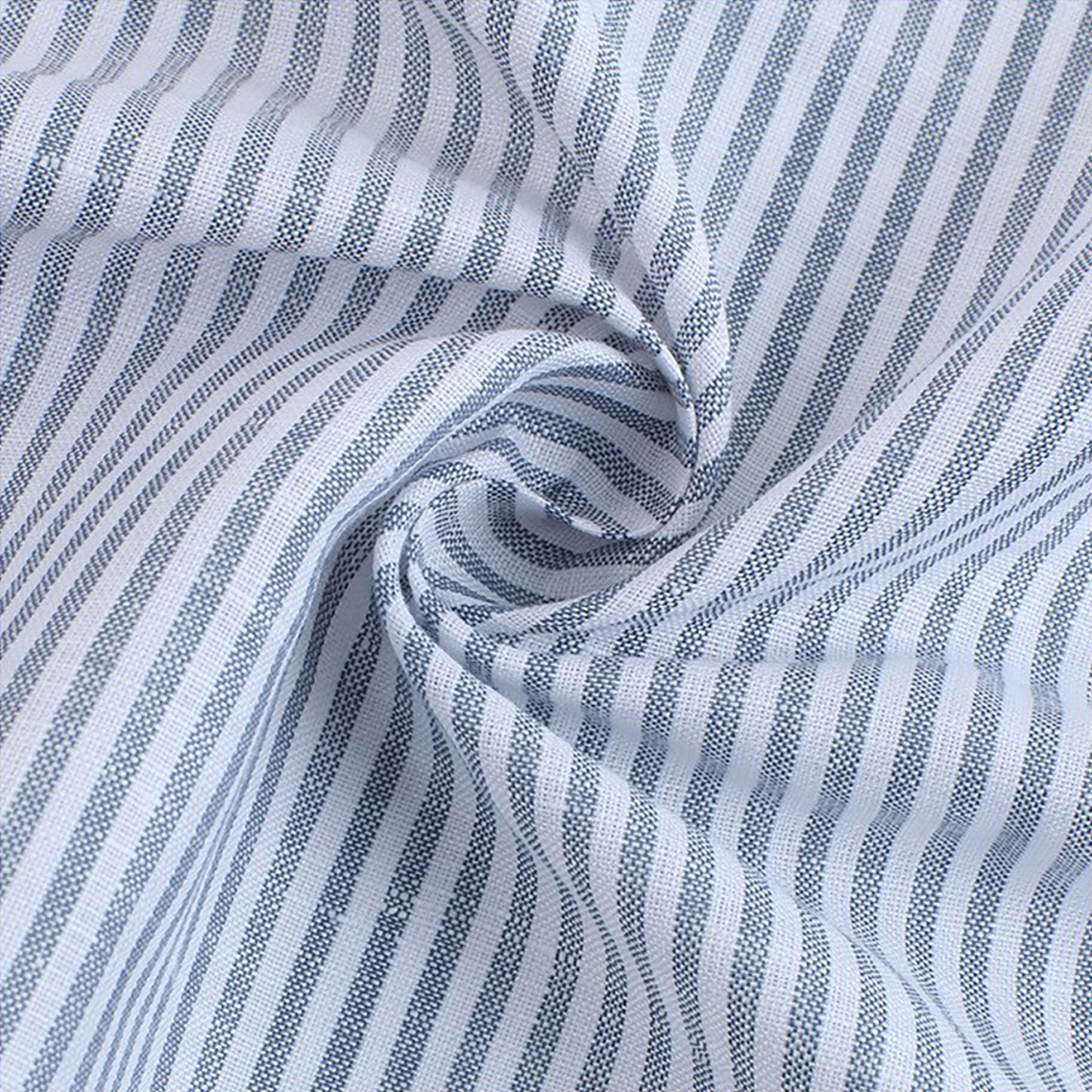 Linen Cotton Yarn-dyed stripes Fabric For Women For Sewing By Meters LC2105