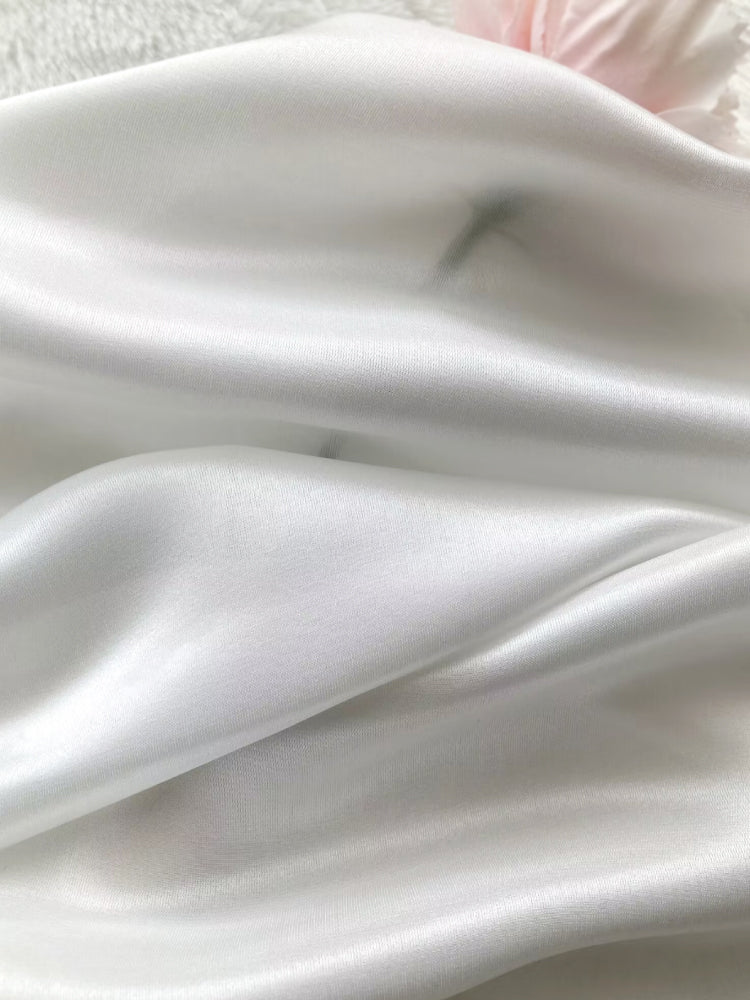 High Quality Silk Viscose Satin Clothing Printed Fabric Telas Evening Dresses Elegant Luxury For Women For Sewing By Meters