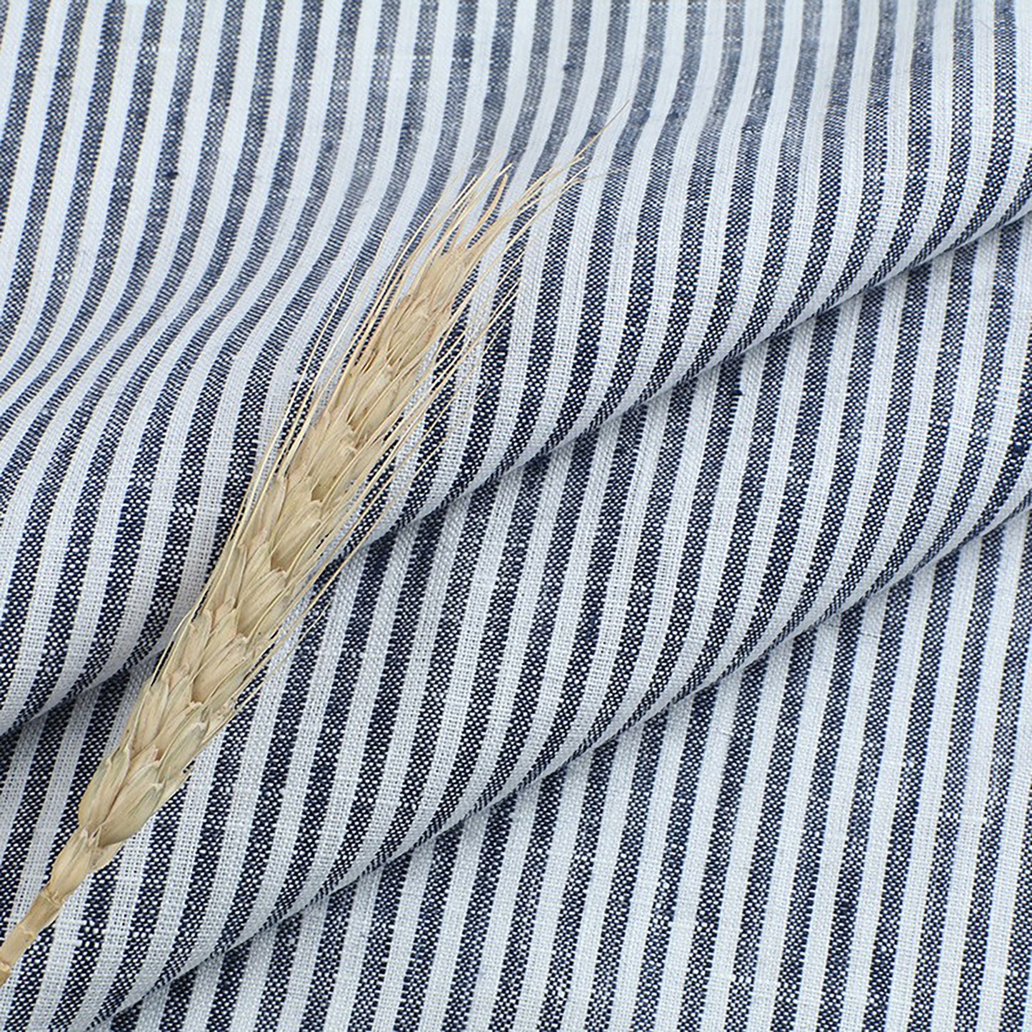 Linen woven strips Fabric Dresses For Women For Sewing By Meters L2158