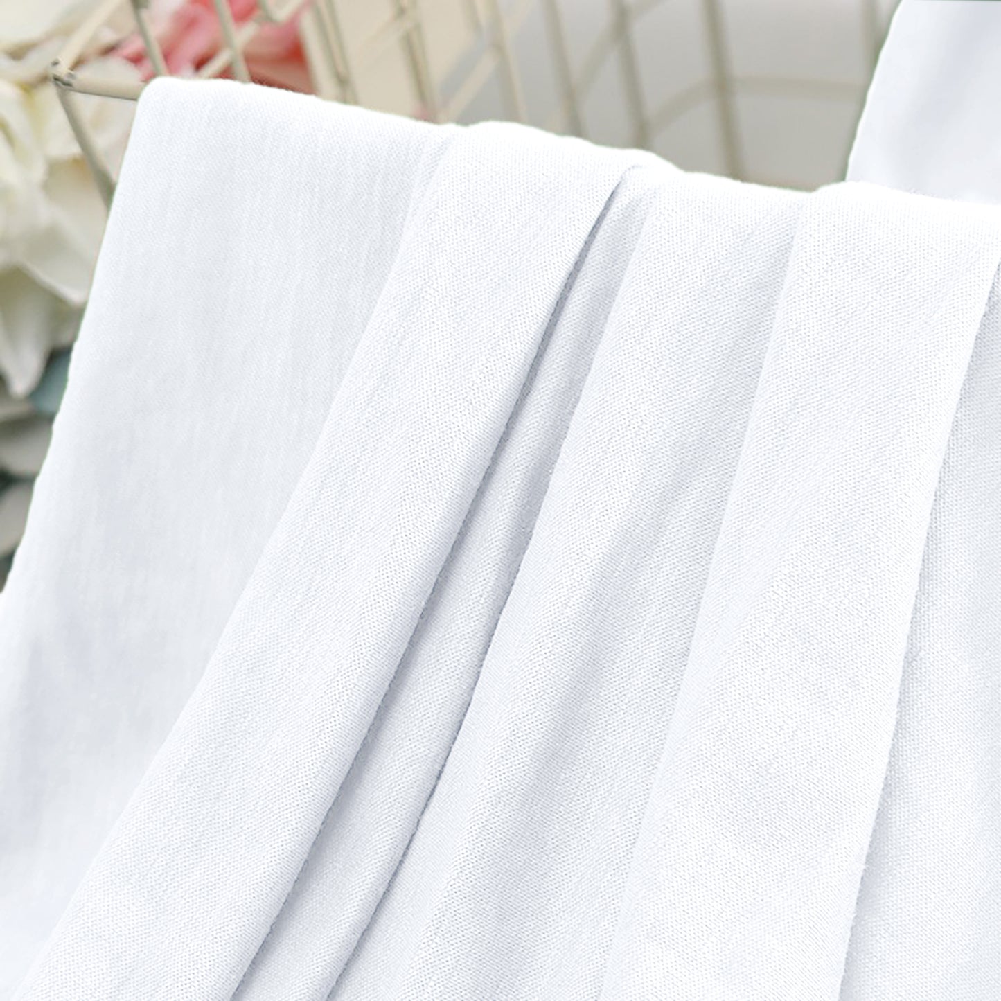 Knitted linen cotton Natural Fabric Dresses For Women For Sewing By Meters ZL506