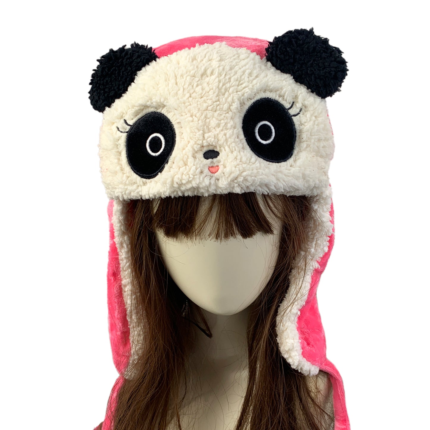 Cute Gilr's Warm Earmuff Thickened Earflap Hat Winter Cold Proof Warm Cotton Hat Cat Ear Cap Hat Big Gilr's