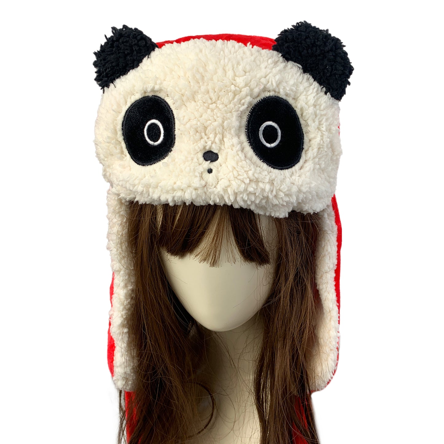 Cute Gilr's Warm Earmuff Thickened Earflap Hat Winter Cold Proof Warm Cotton Hat Cat Ear Cap Hat Big Gilr's