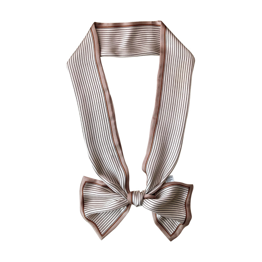 Woman Mulberry Silk Scarf Natura Double-Layer Long Strip Fresh Literary Style Scarf Digital Printing Customization Wholesale