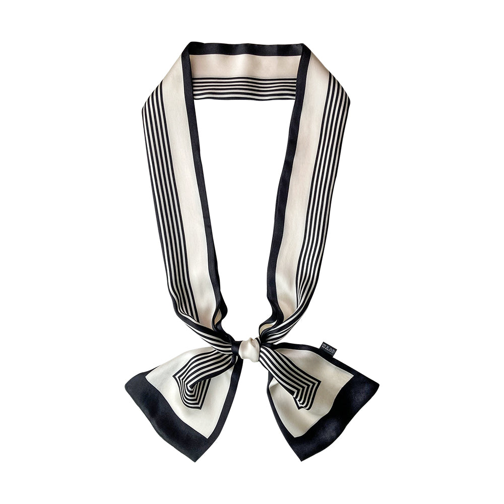 Woman Mulberry Silk Scarf Natura Double-Layer Long Strip Fresh Literary Style Scarf Digital Printing Customization Wholesale