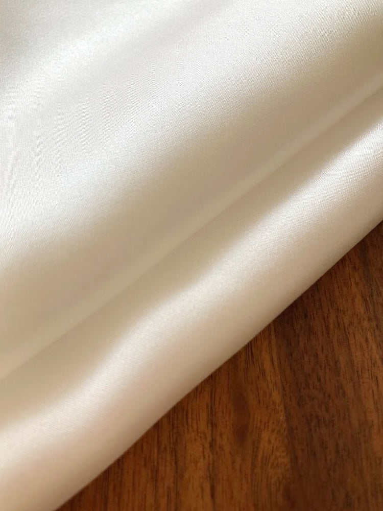 Silk Viscose Stretch Satin Clothing Printed Fabric Telas Shirt Pajamas Dresses Elegant Luxury For Women For Sewing By Meters