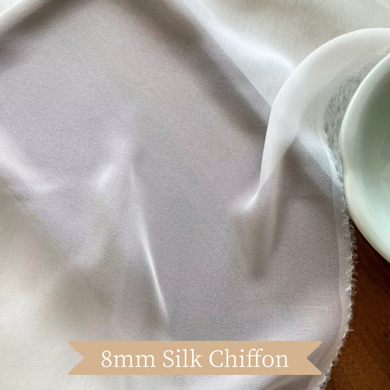 High Quality Mulberry Silk Chiffon Clothing Printed Fabric Telas Tulle Dresses Elegant Luxury For Women For Sewing By Meters