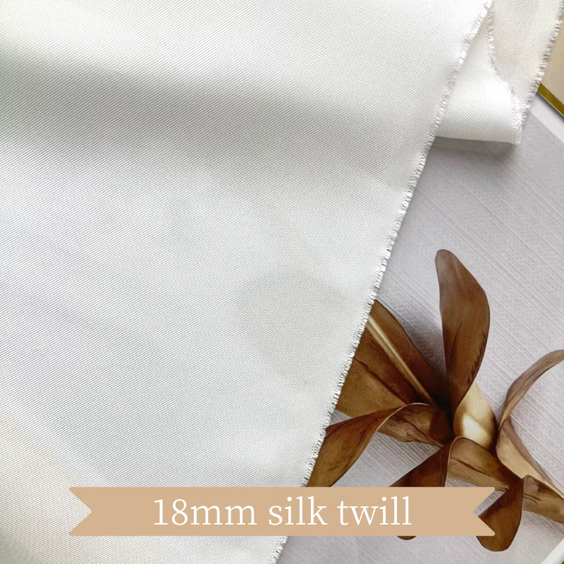 High Quality Mulberry Silk Twill Clothing Printed Garment Fabric Dresses Shirt Elegant Luxury For Women For Sewing By Meters