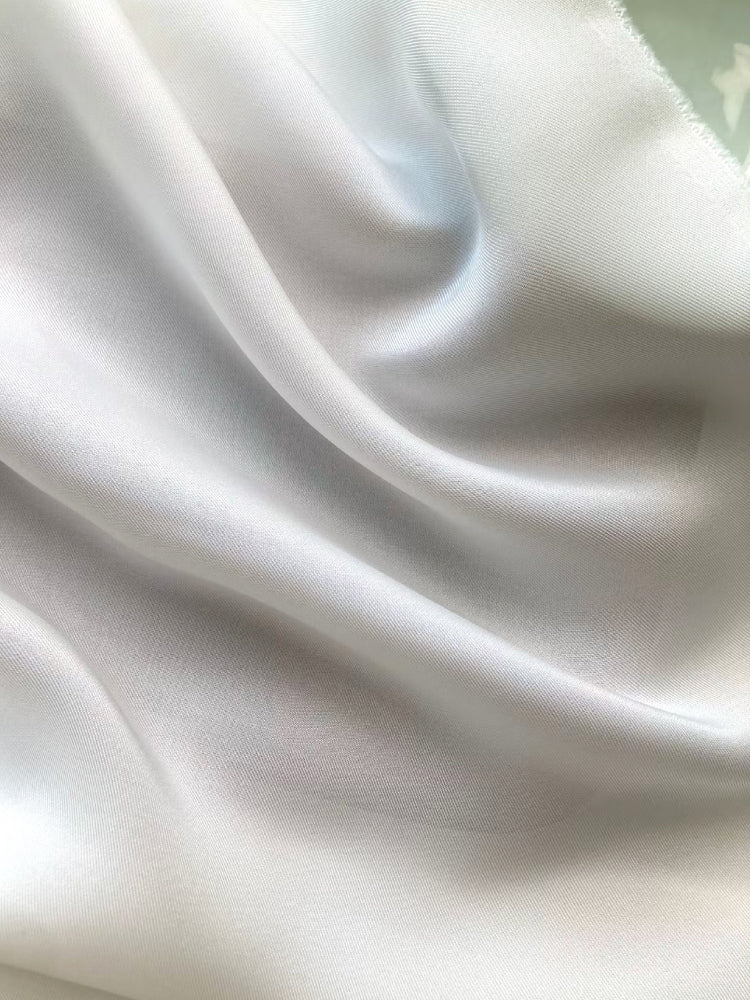 Natural Silk Viscose Twill Clothing Printed Fabric Telas Tulle Evening Dresses Elegant Luxury For Women For Sewing By Meters