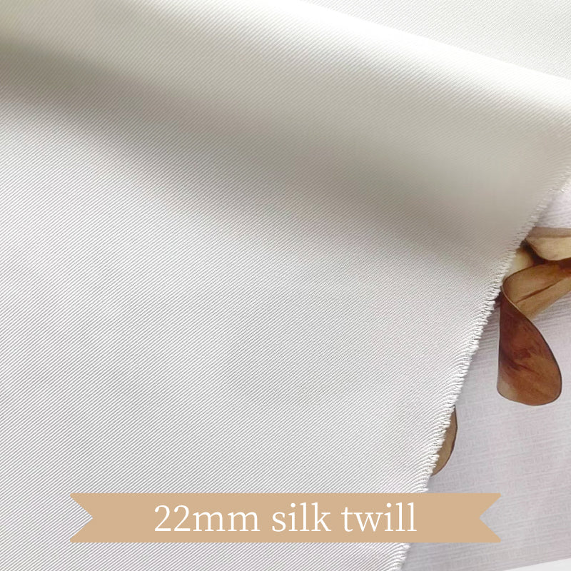 High Quality Mulberry Silk Twill Clothing Printed Garment Fabric Dresses Shirt Elegant Luxury For Women For Sewing By Meters