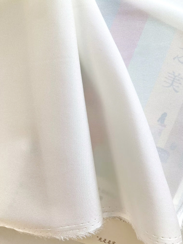 Mulberry Silk Stretch Twill Clothing Printed Fabric Elegant Luxury Costume Shirt Scarf Dresses For Sewing By Meters