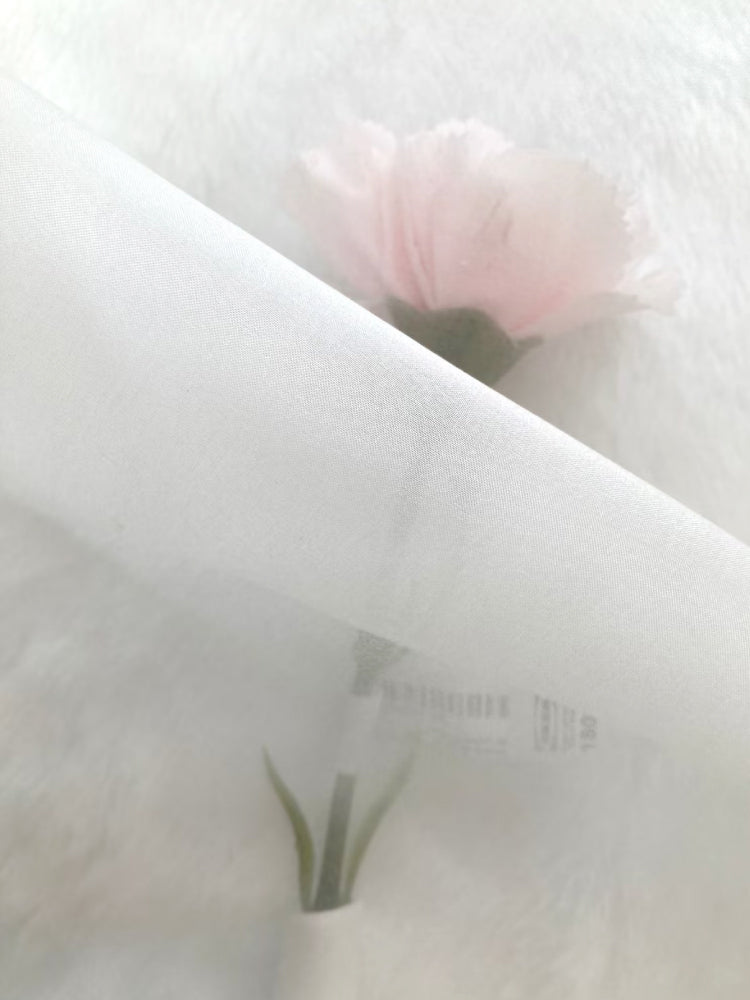 China Organza Mulberry Silk Clothing Printed Fabric Tulle Dresses For Women For Sewing By Meters