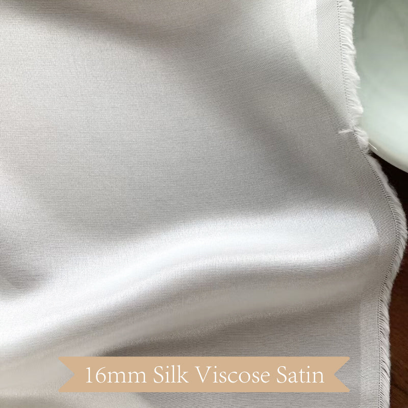 High Quality Silk Viscose Satin Clothing Printed Fabric Telas Evening Dresses Elegant Luxury For Women For Sewing By Meters