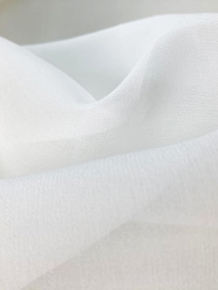 Silk Organza GeorgetteHigh Quality Mulberry Silk Clothing Printed Embroidery Fabric Dresses For Women For Sewing By Meters