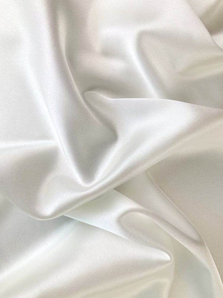 High Quality Mulberry Silk Stretch Satin Clothing Printed Garment Fabric Dresses Elegant Luxury For Women For Sewing By Meters