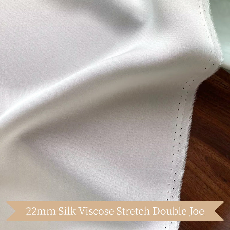 Silk Viscose Stretch Double Joe Clothing Printed Garment Fabric Telas Tulle Dresses For Women For Sewing By Meters