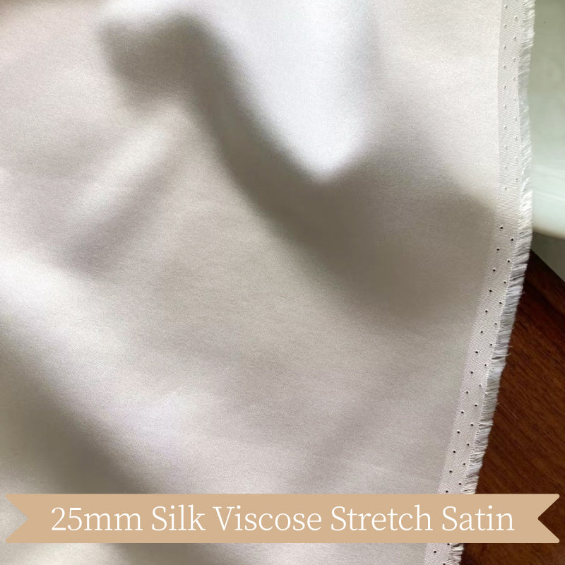 Silk Viscose Stretch Satin Clothing Printed Fabric Telas Shirt Pajamas Dresses Elegant Luxury For Women For Sewing By Meters