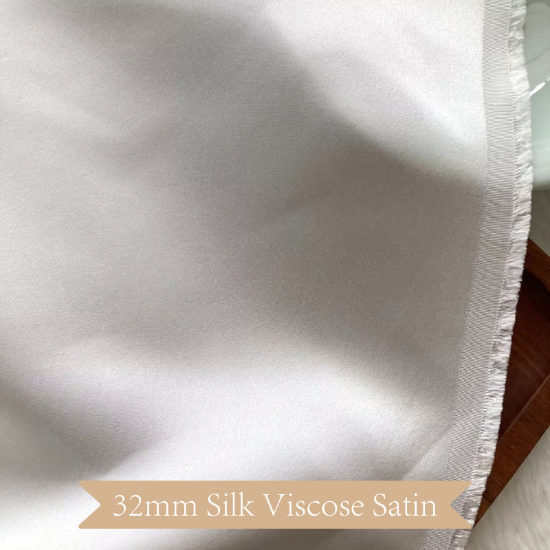 High Quality Silk Viscose Satin Clothing Printed Fabric Telas Evening Dresses Elegant Luxury For Women For Sewing By Meters