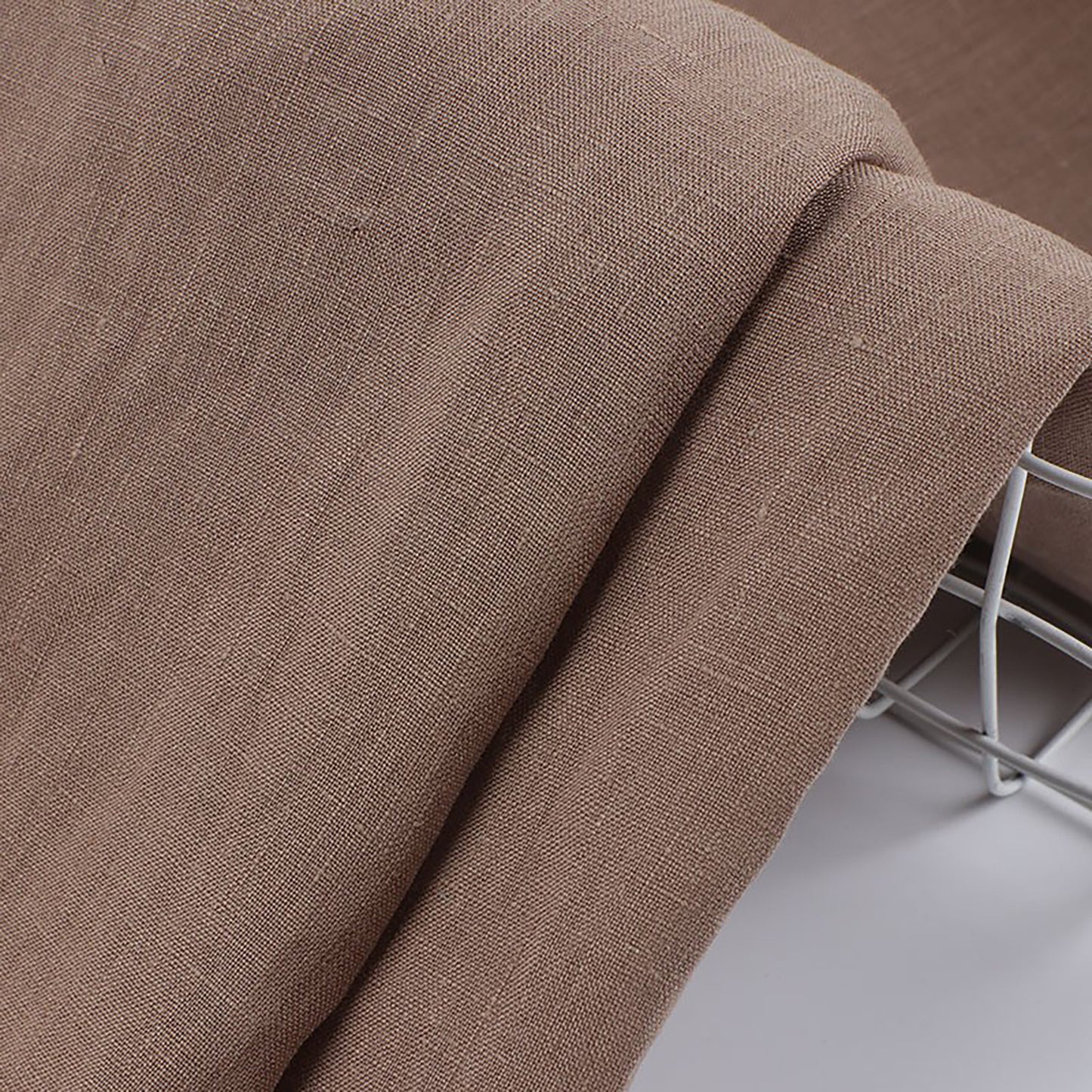 Natural Linen Fabrics Printed Clothing Fabric Dresses Elegant Luxury For Women For Sewing By Meters L1721W