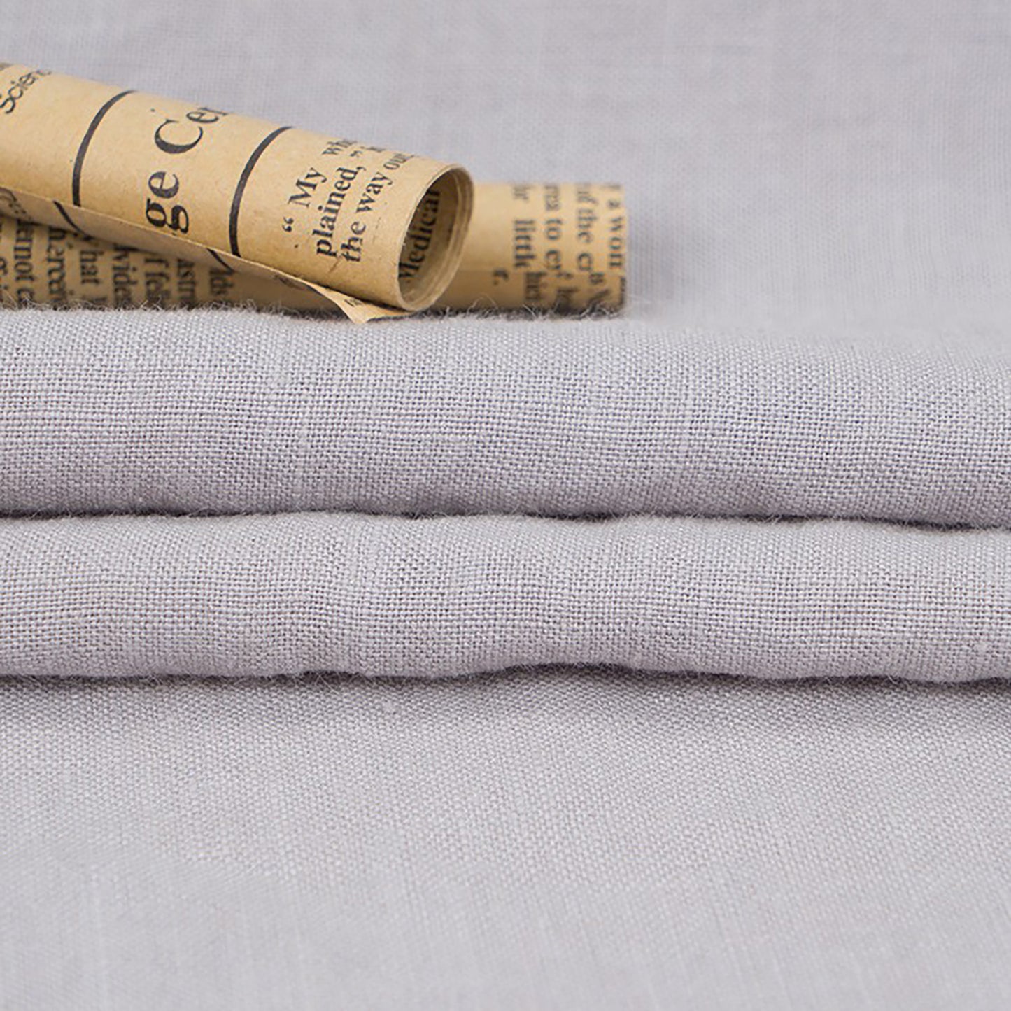 Natural Linen Fabrics Printed Clothing Fabric Dresses Elegant Luxury For Women For Sewing By Meters L14W