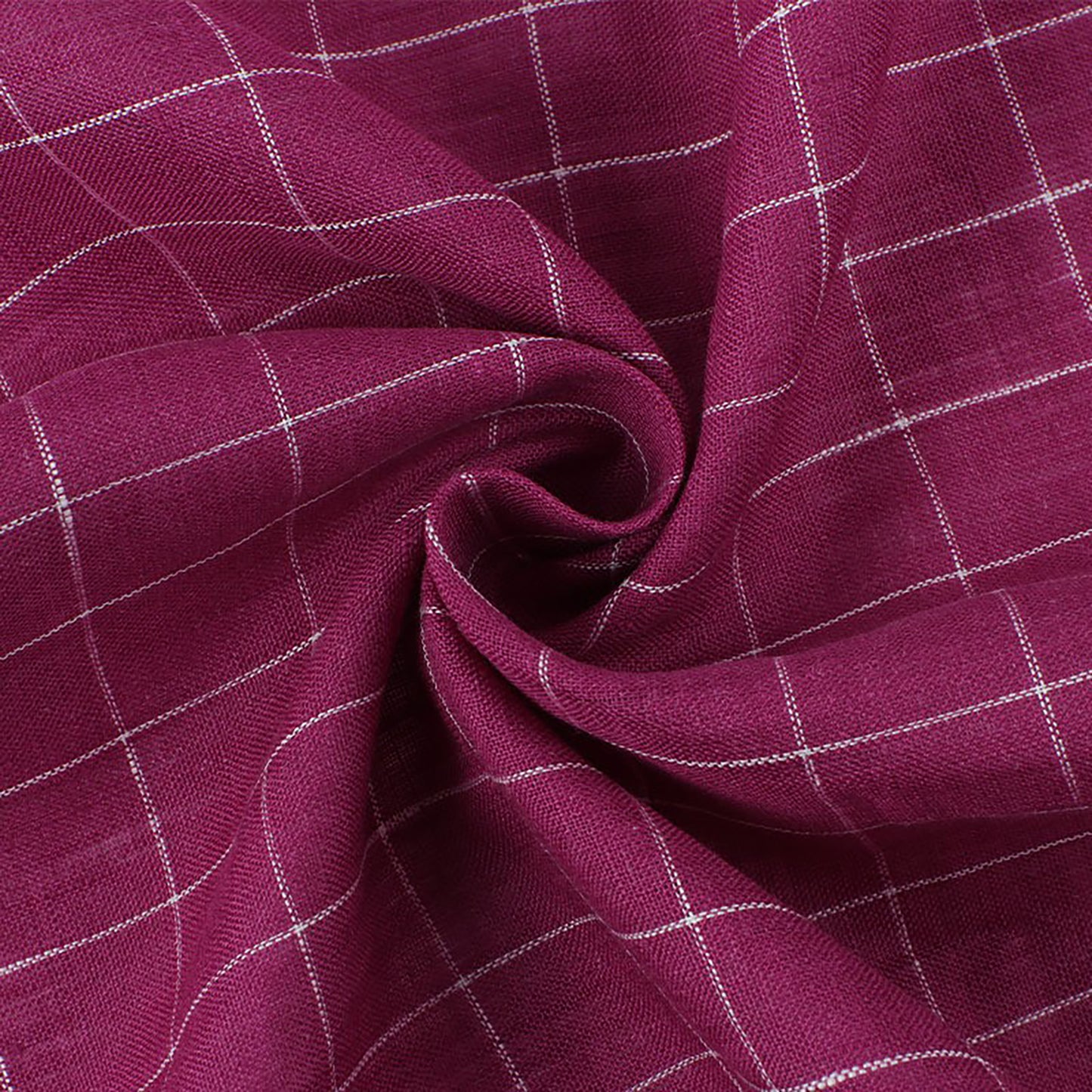 Linen woven strips Fabric Dresses For Women For Sewing By Meters L2107