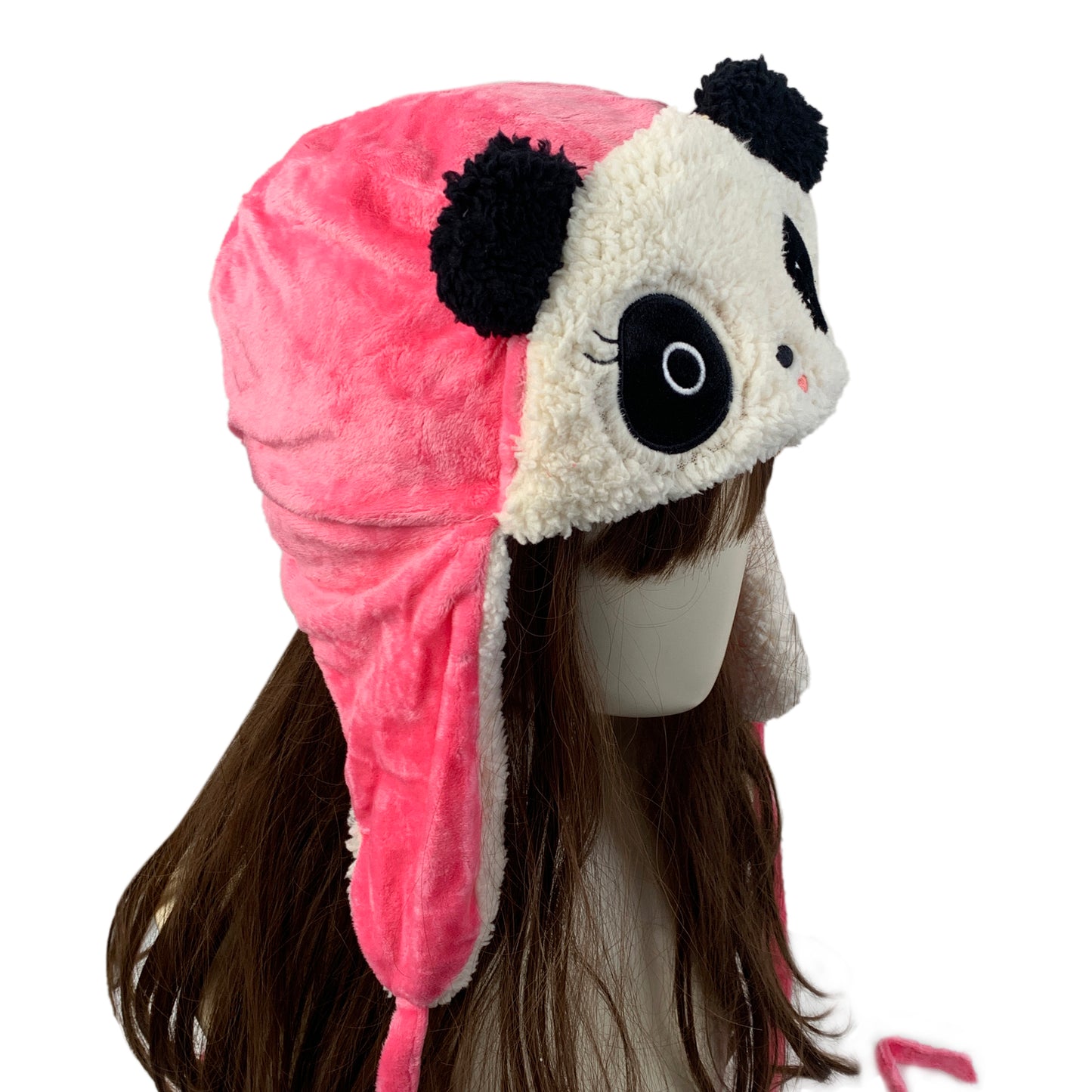 Cute Gilr's Warm Earmuff Thickened Earflap Hat Winter Cold Proof Warm Cotton Hat Cat Ear Cap Hat Big Gilr's