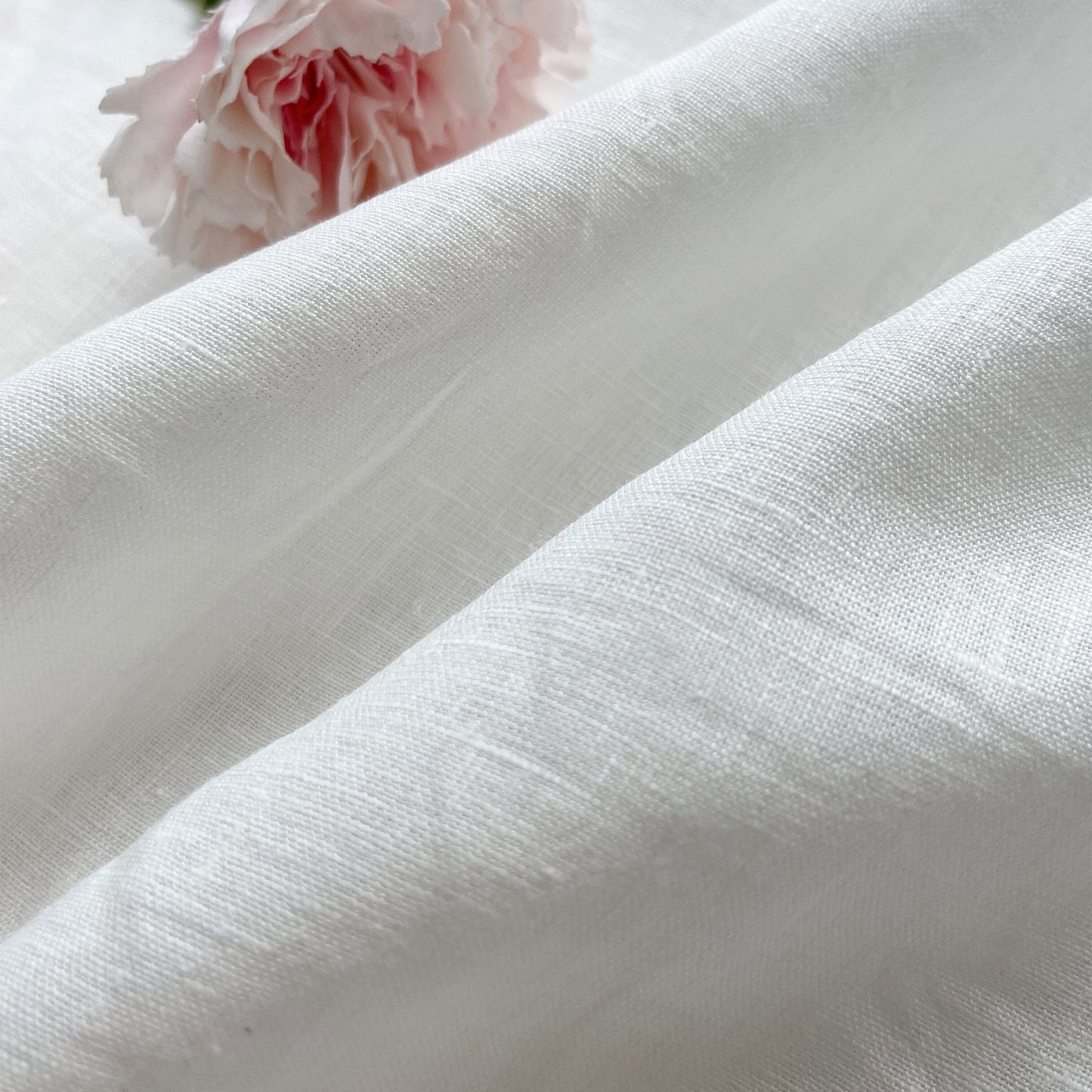 Natural Linen Fabrics Printed Clothing Fabric Dresses Elegant Luxury For Women For Sewing By Meters L14W