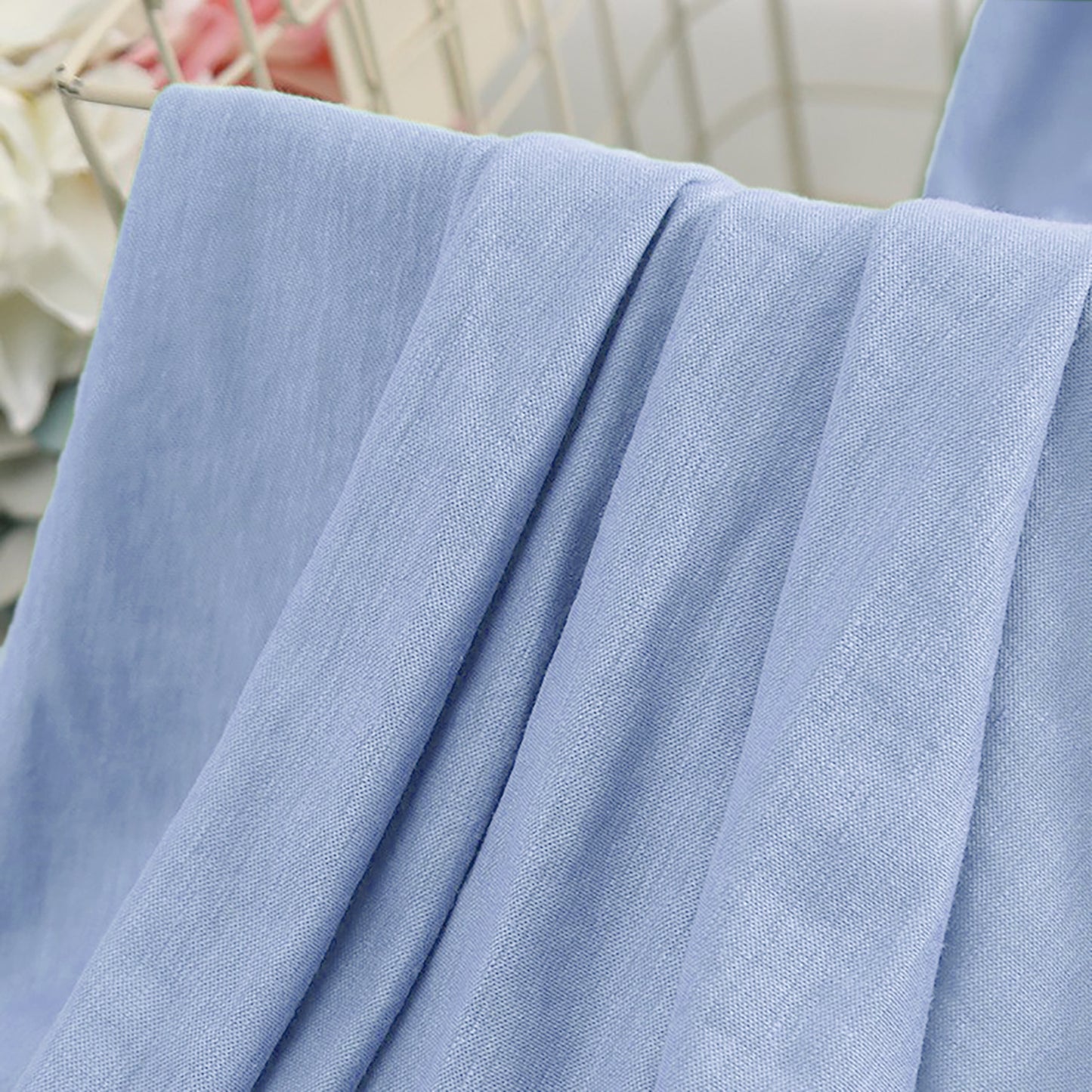 Knitted linen cotton Natural Fabric Dresses For Women For Sewing By Meters ZL506
