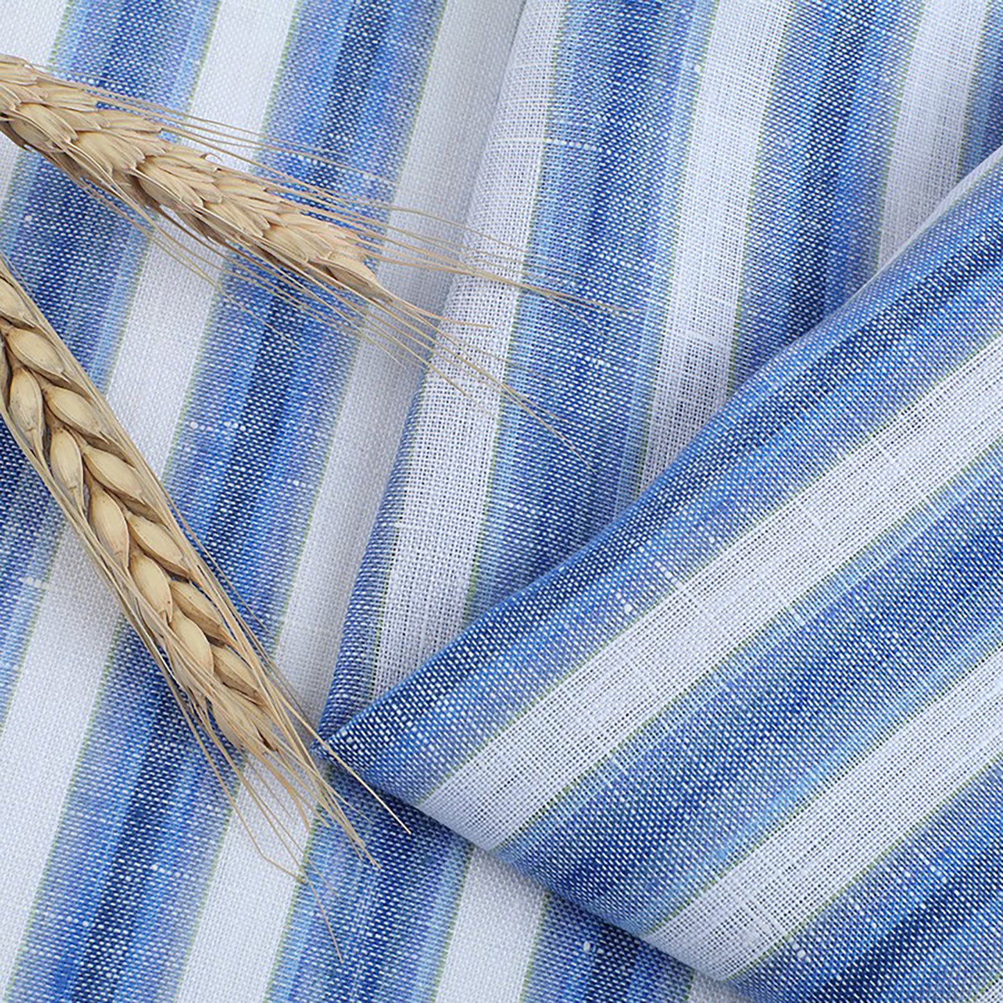 Linen woven strips Fabric Dresses For Women For Sewing By Meters L2150