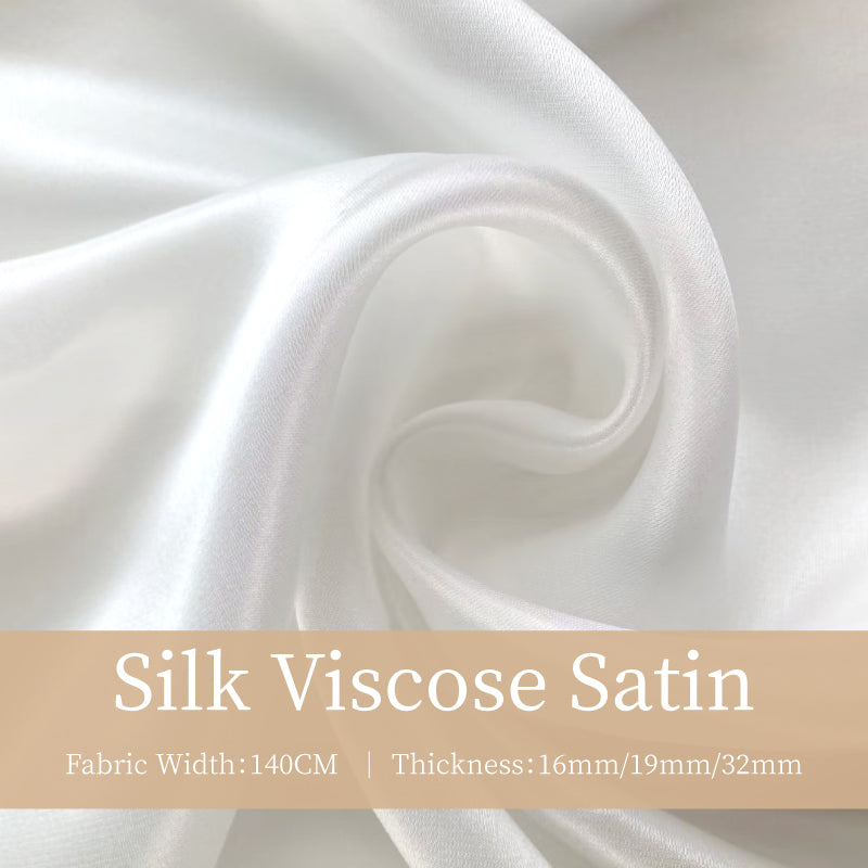 High Quality Silk Viscose Satin Clothing Printed Fabric Telas Evening Dresses Elegant Luxury For Women For Sewing By Meters