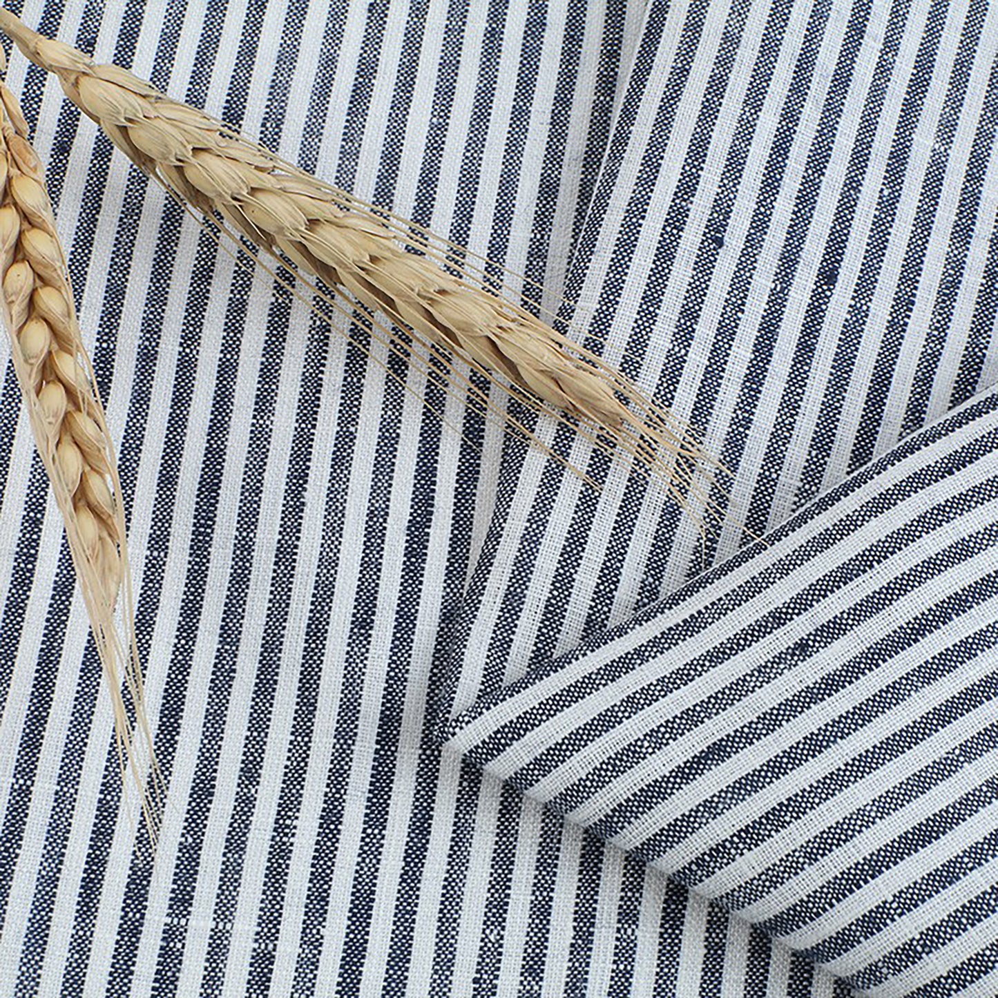 Linen woven strips Fabric Dresses For Women For Sewing By Meters L2158