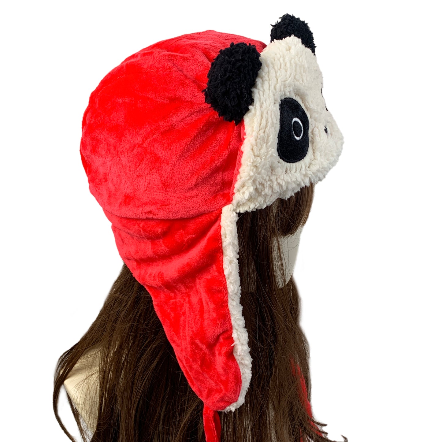 Cute Gilr's Warm Earmuff Thickened Earflap Hat Winter Cold Proof Warm Cotton Hat Cat Ear Cap Hat Big Gilr's