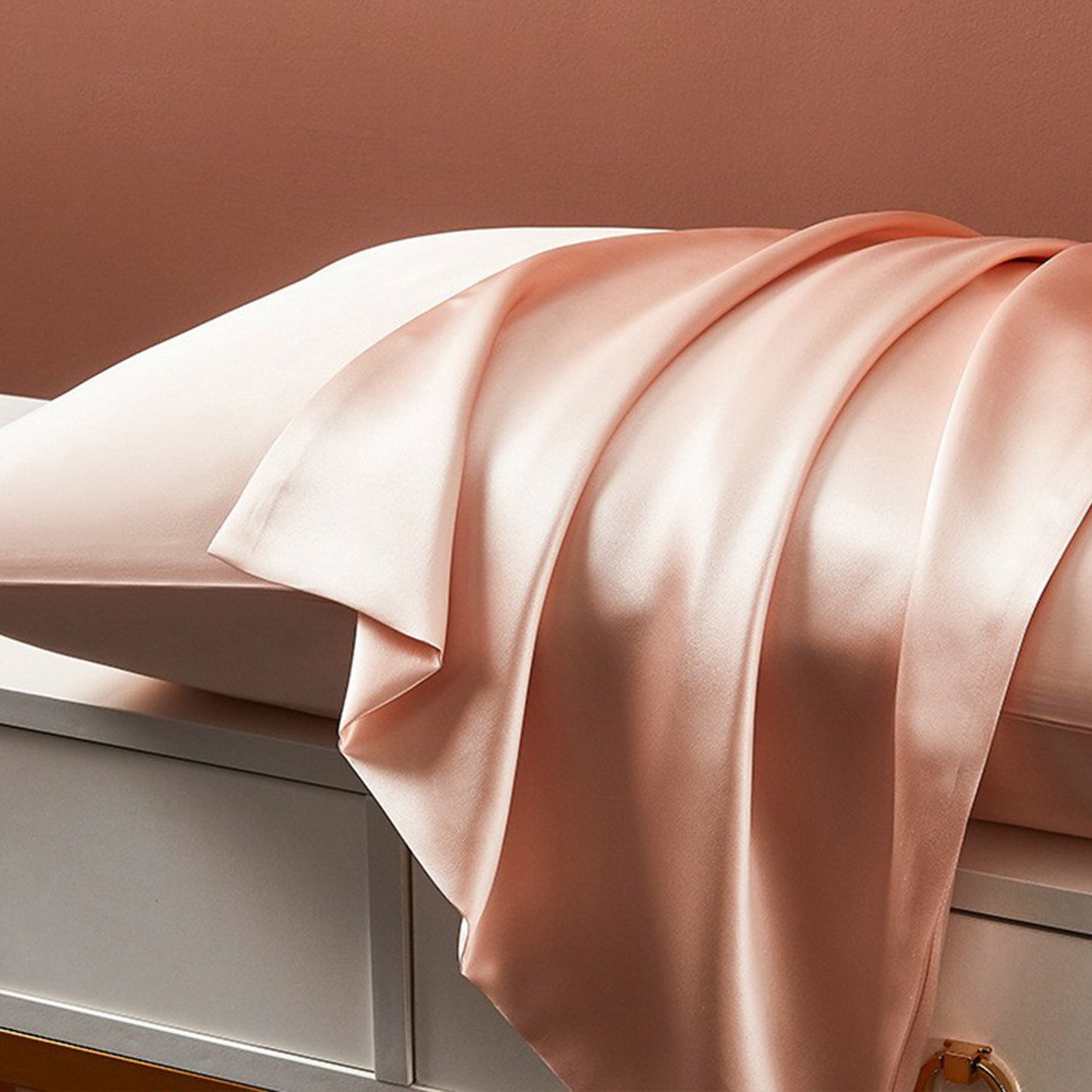 Mulberry Silk On Both Sides 22mm Silk Pillowcase for Hair and Skin Hidden Zipper