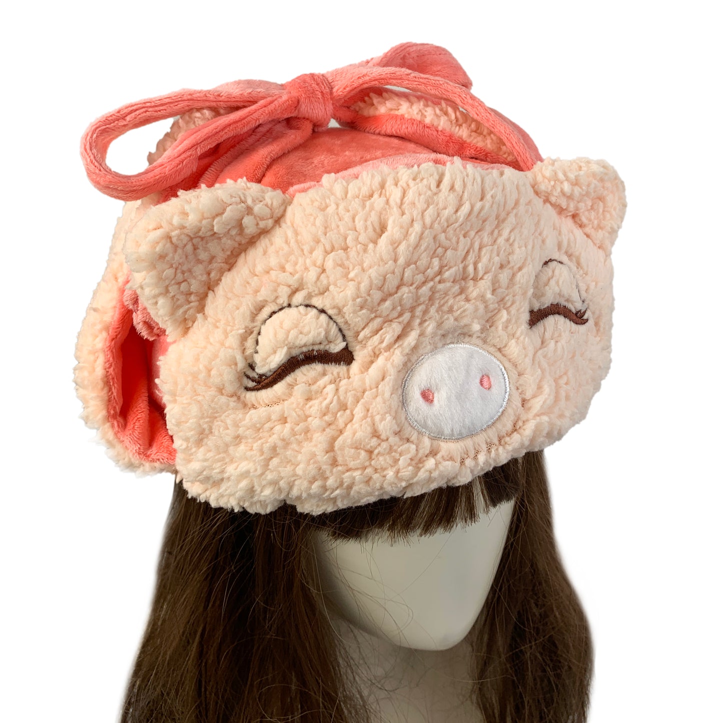 Cute Gilr's Warm Earmuff Thickened Earflap Hat Winter Cold Proof Warm Cotton Hat Cat Ear Cap Hat Big Gilr's