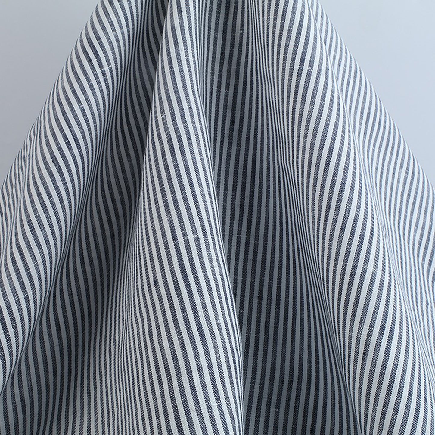 Linen woven strips Fabric Dresses For Women For Sewing By Meters L2158