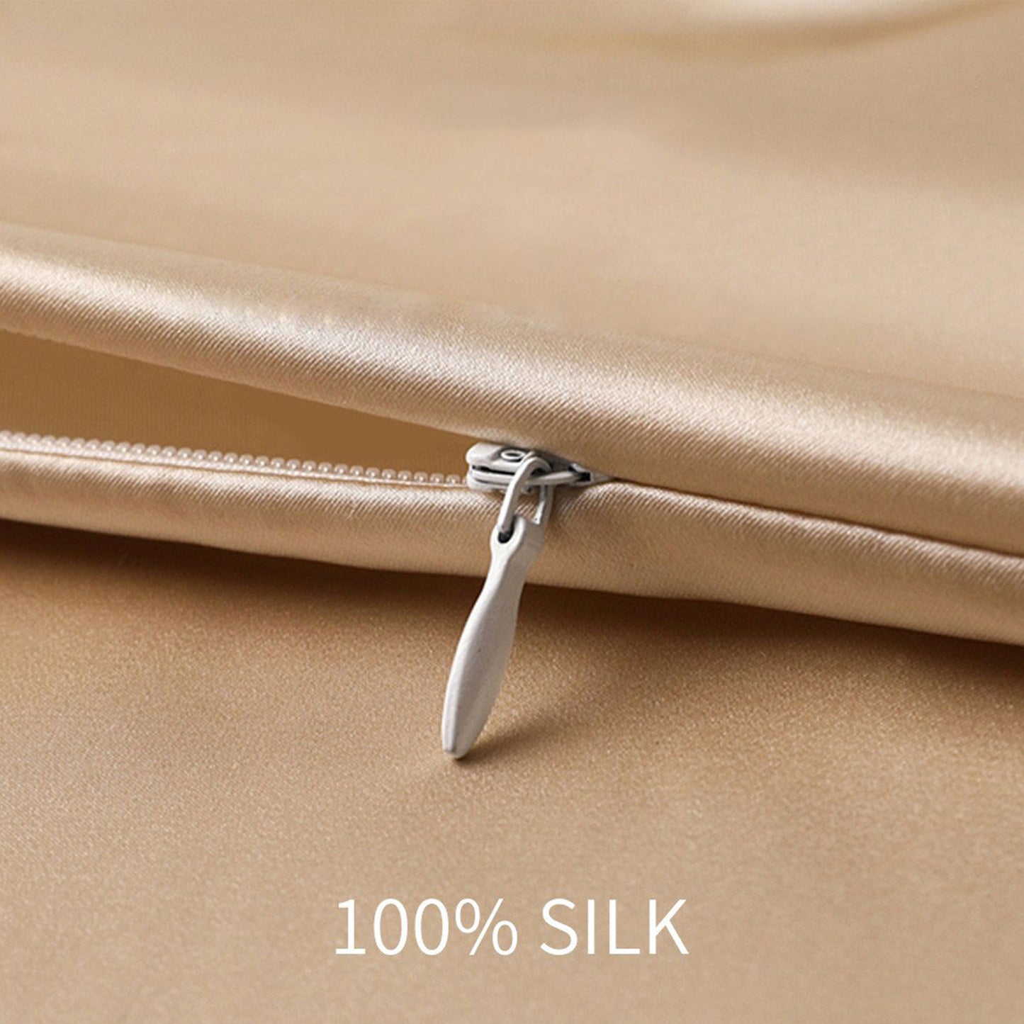 Mulberry Silk On Both Sides 16mm Silk Pillowcase for Hair and Skin Hidden Zipper
