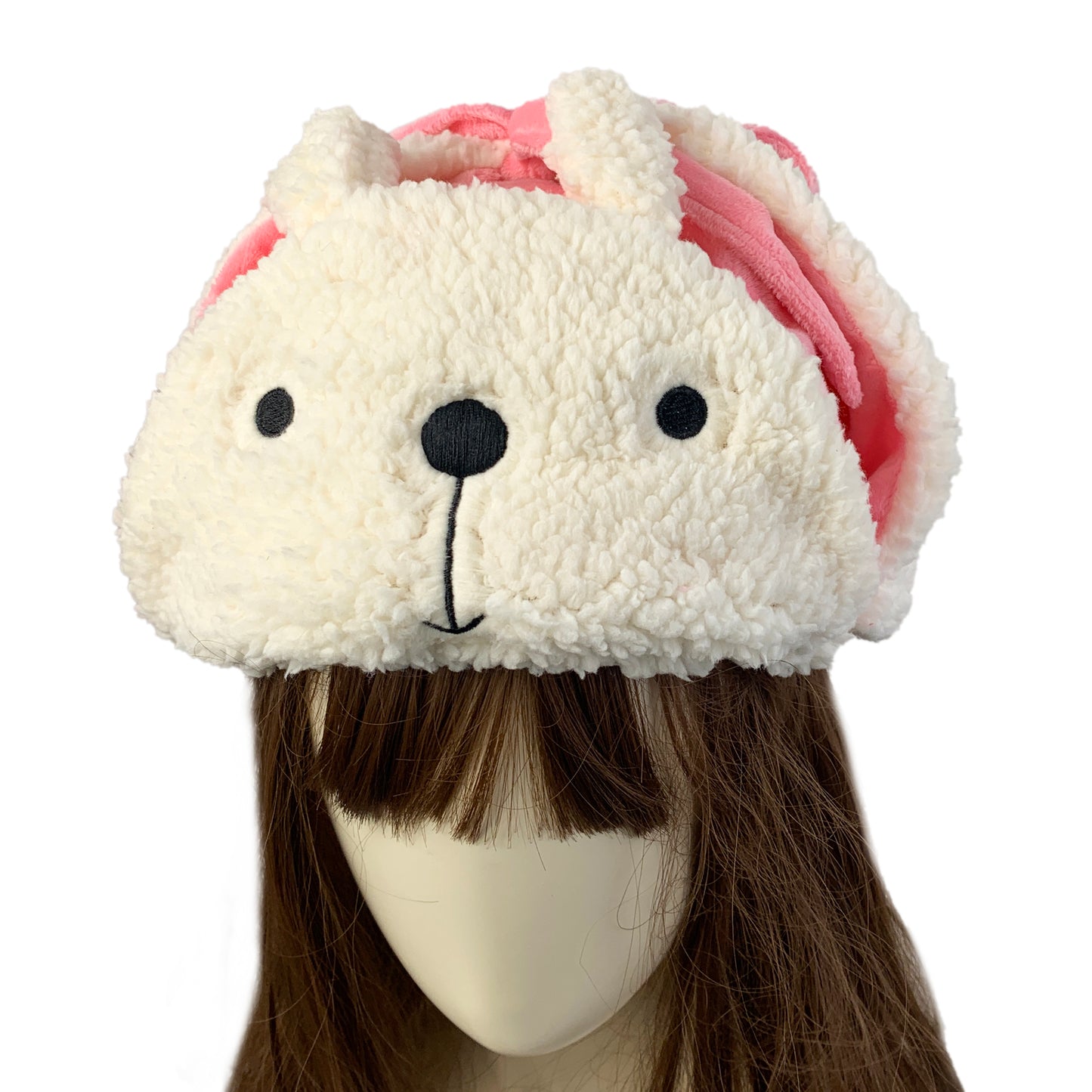 Cute Gilr's Warm Earmuff Thickened Earflap Hat Winter Cold Proof Warm Cotton Hat Cat Ear Cap Hat Big Gilr's