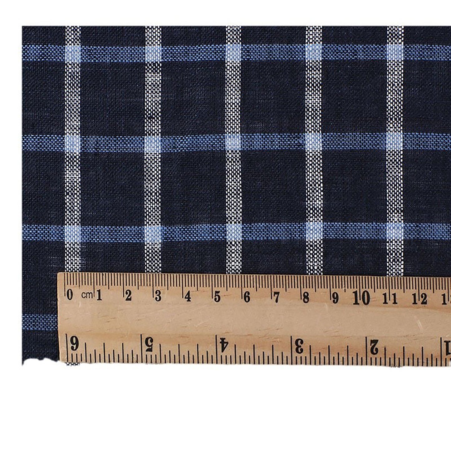 Linen Yarn-dyed Plaid Fabric For Women For Sewing By Meters L1464