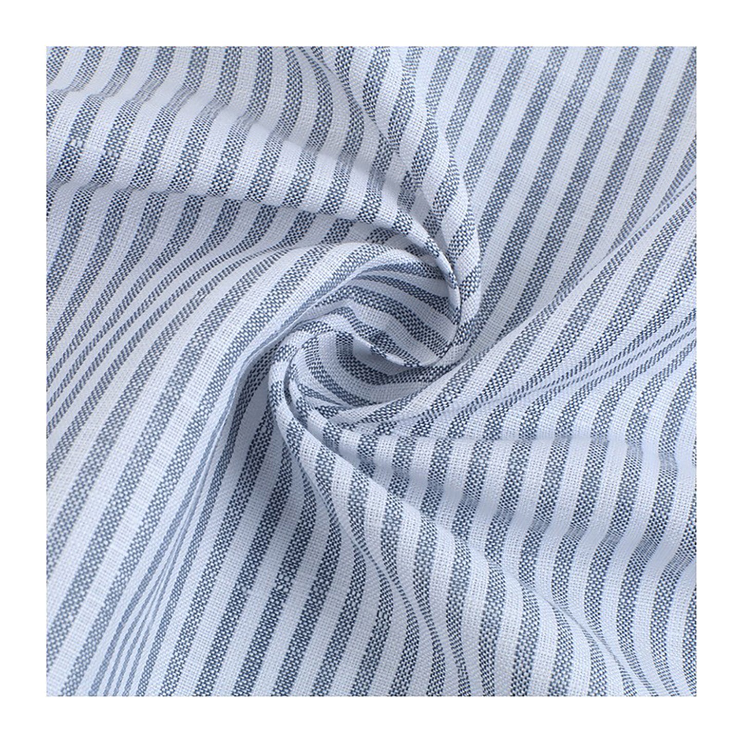 Linen Cotton Yarn-dyed stripes Fabric For Women For Sewing By Meters LC2105