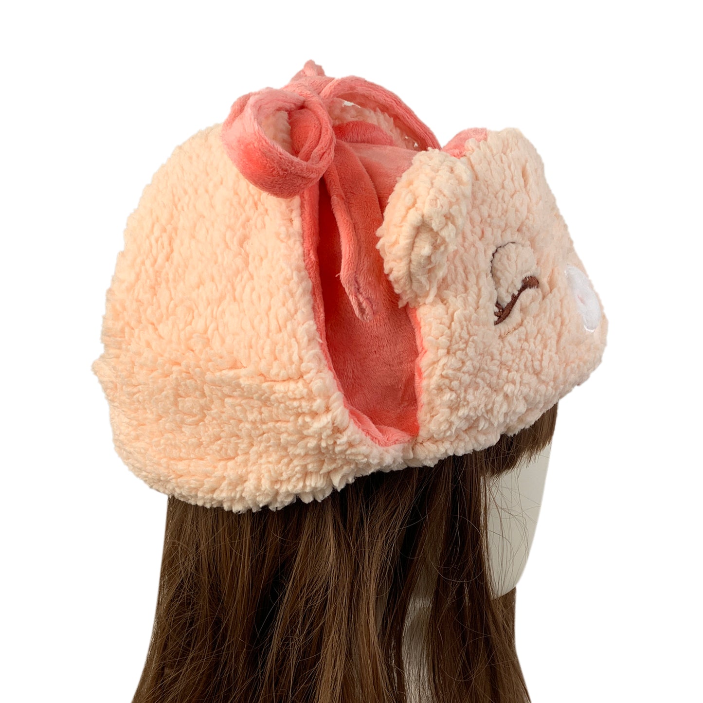 Cute Gilr's Warm Earmuff Thickened Earflap Hat Winter Cold Proof Warm Cotton Hat Cat Ear Cap Hat Big Gilr's