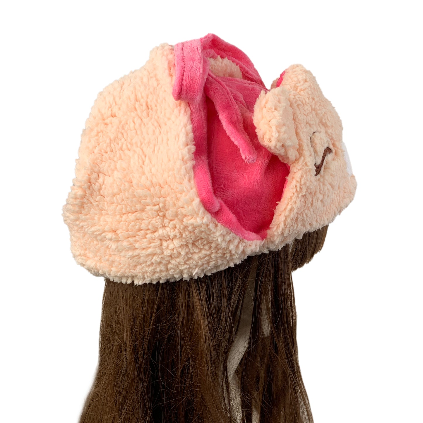 Cute Gilr's Warm Earmuff Thickened Earflap Hat Winter Cold Proof Warm Cotton Hat Cat Ear Cap Hat Big Gilr's