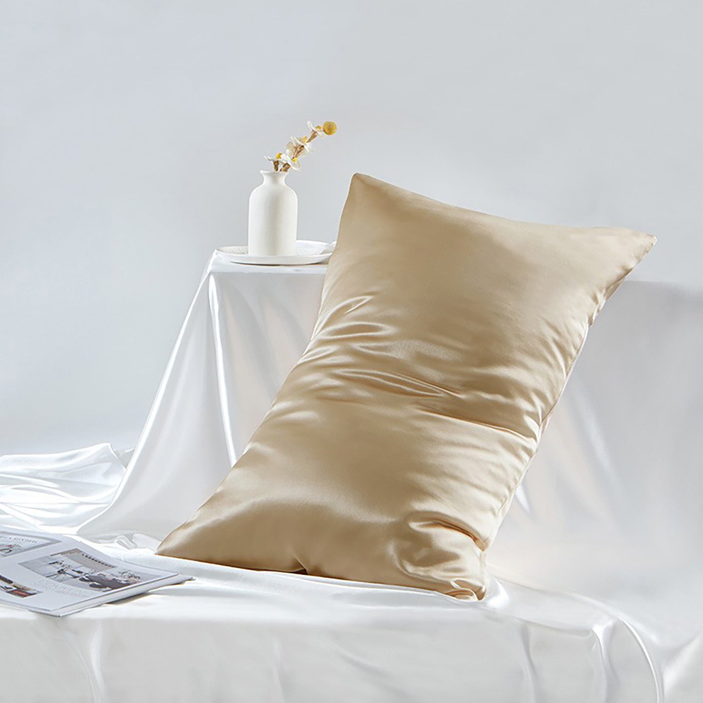 Mulberry Silk On Both Sides 19mm Silk Pillowcase for Hair and Skin Envelope