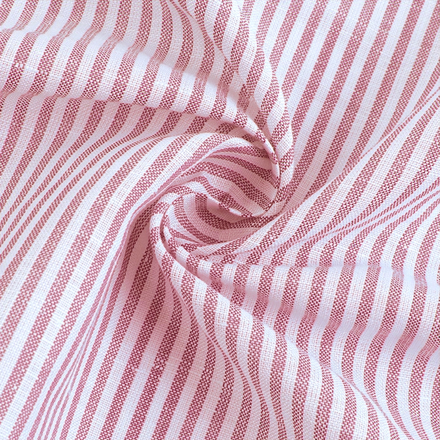 Linen Cotton Yarn-dyed stripes Fabric For Women For Sewing By Meters LC2105