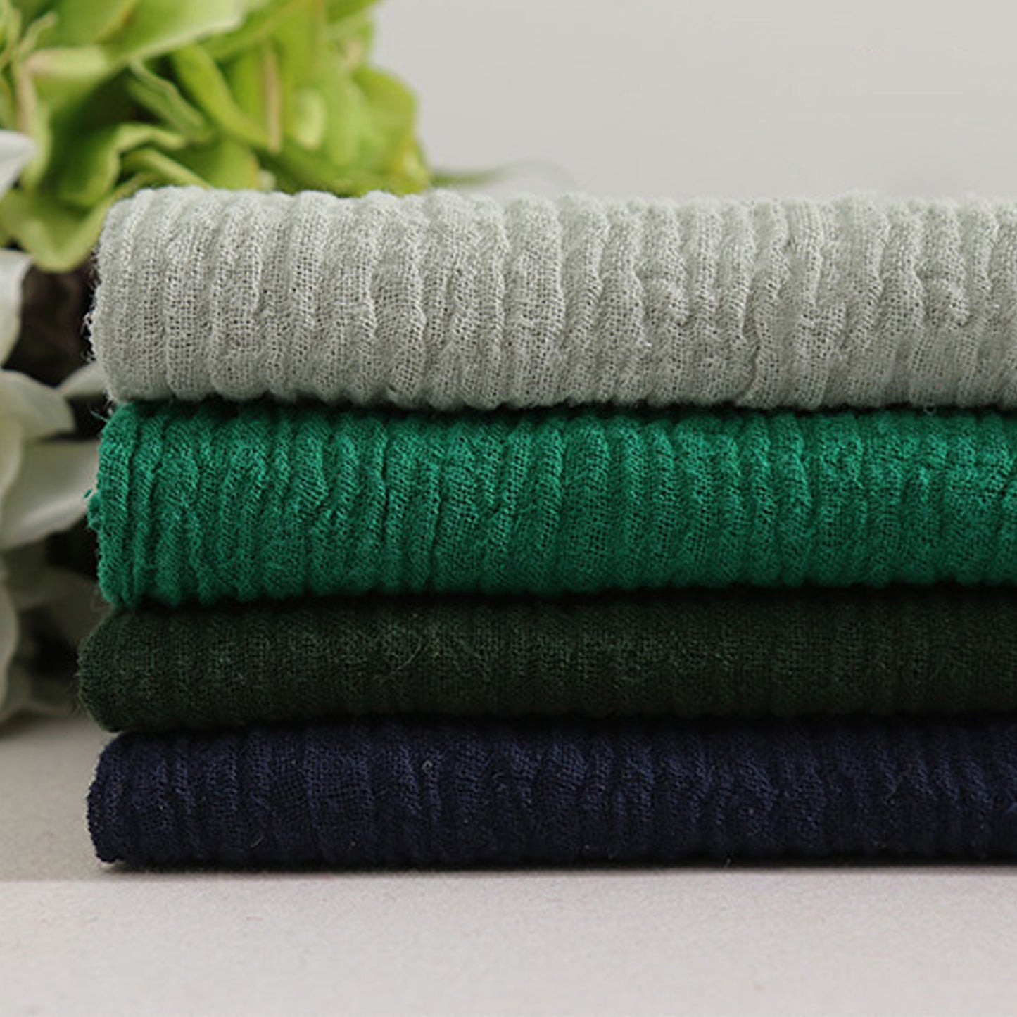 Ramie mesh wrinkles Clothing Fabric For Women For Sewing By Meters R14EH