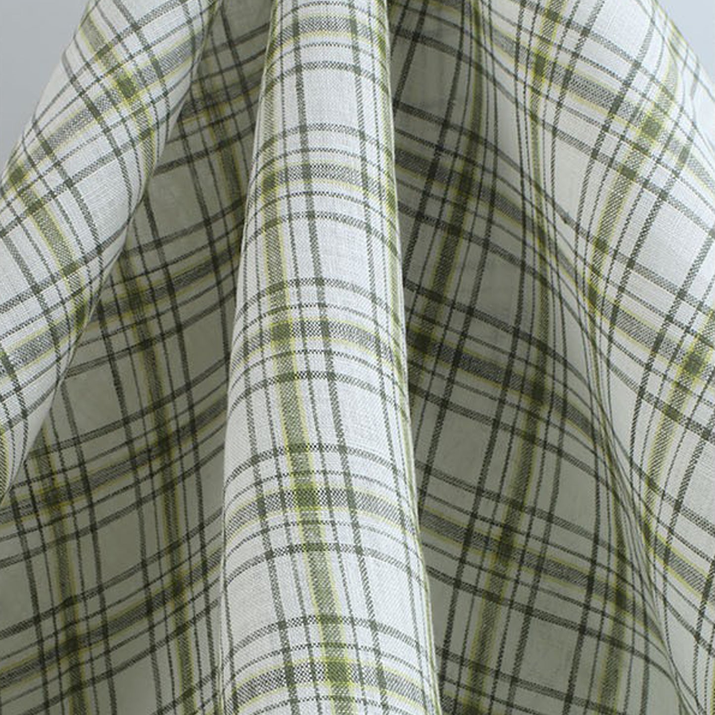 Linen woven strips Fabric Dresses For Women For Sewing By Meters L2114