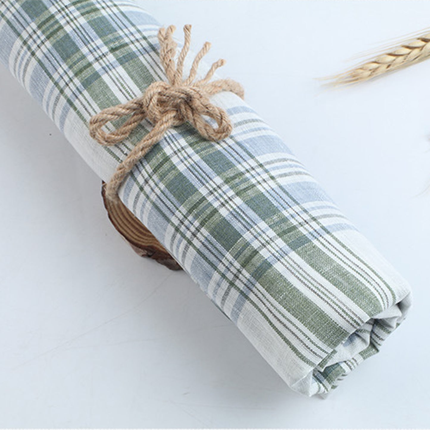 Linen woven strips Fabric Dresses For Women For Sewing By Meters L2116
