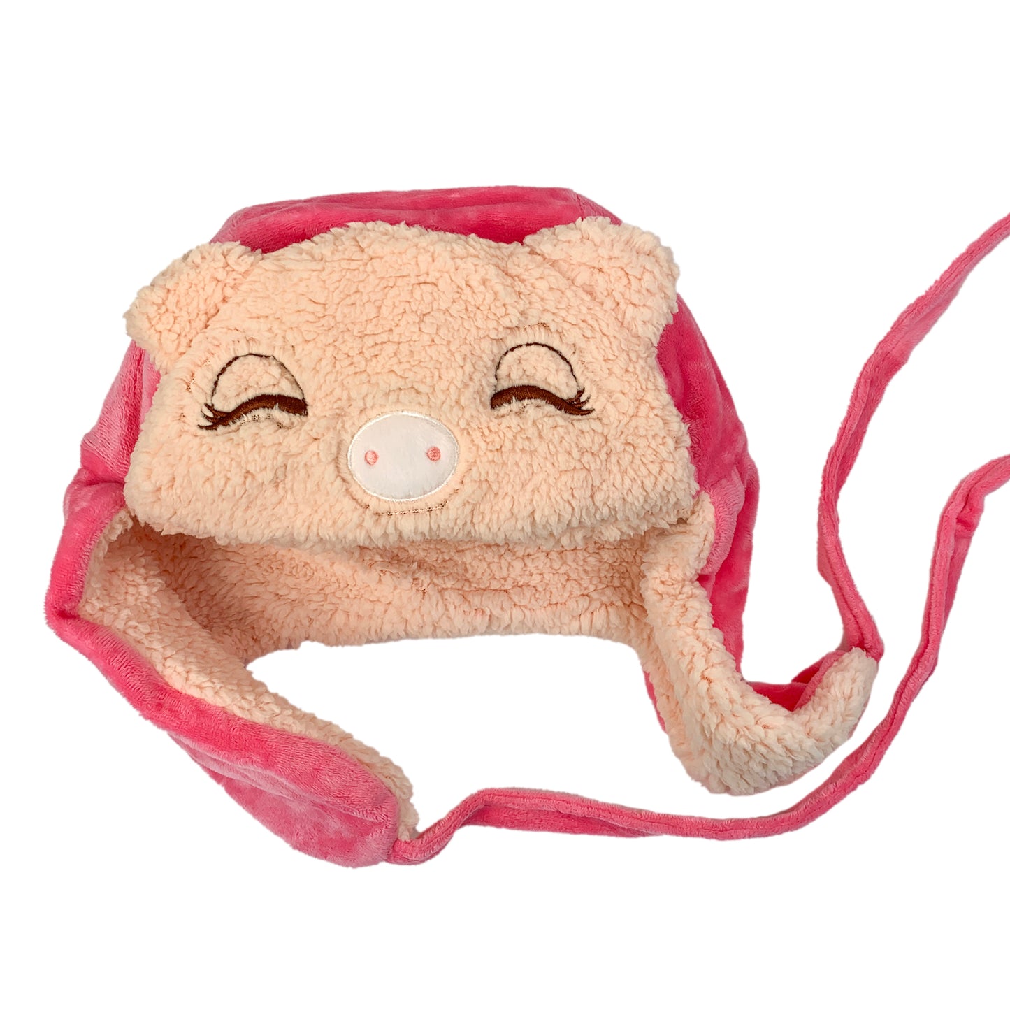 Cute Gilr's Warm Earmuff Thickened Earflap Hat Winter Cold Proof Warm Cotton Hat Cat Ear Cap Hat Big Gilr's