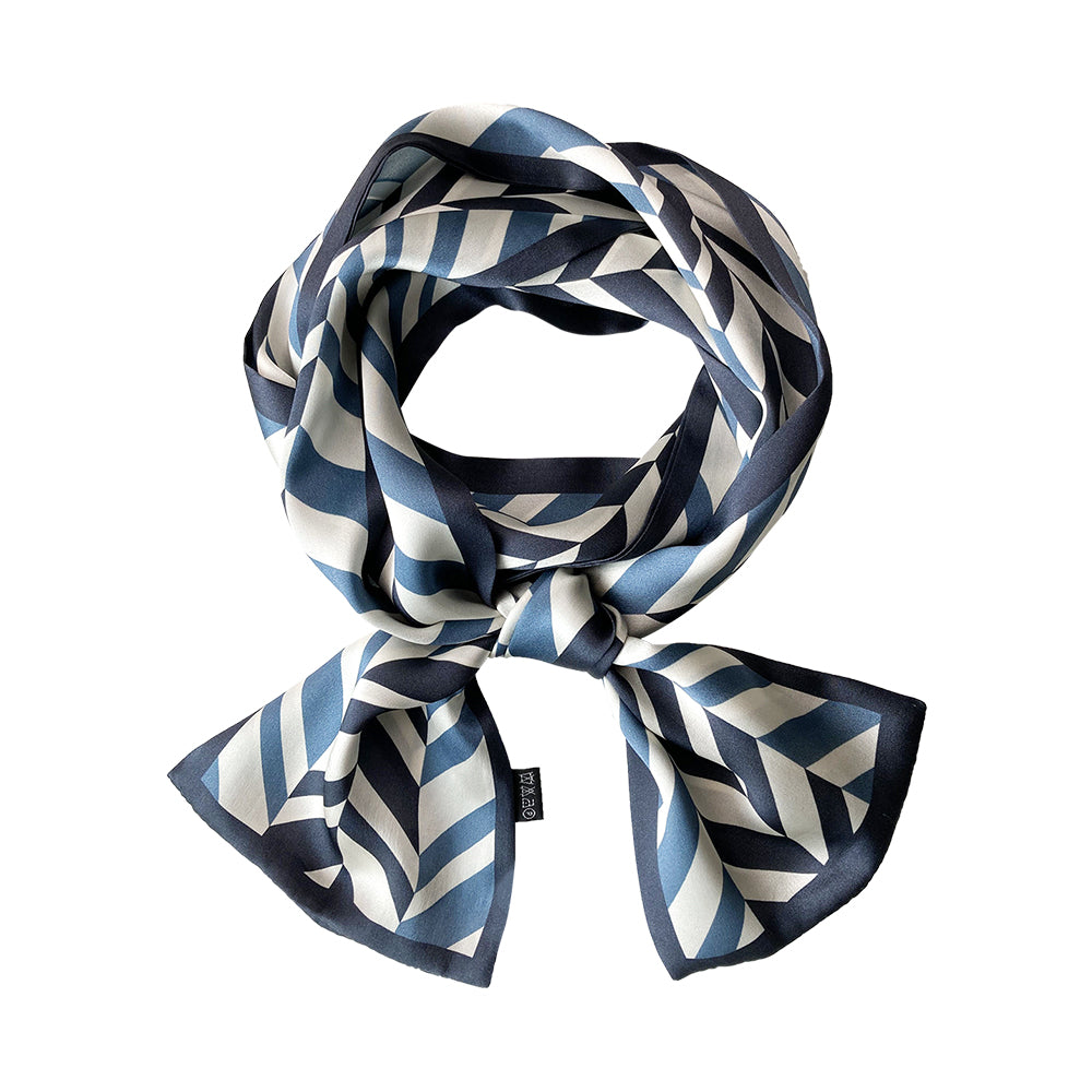 Woman Mulberry Silk Scarf Natura Double-Layer Long Strip Fresh Literary Style Scarf Digital Printing Customization Wholesale