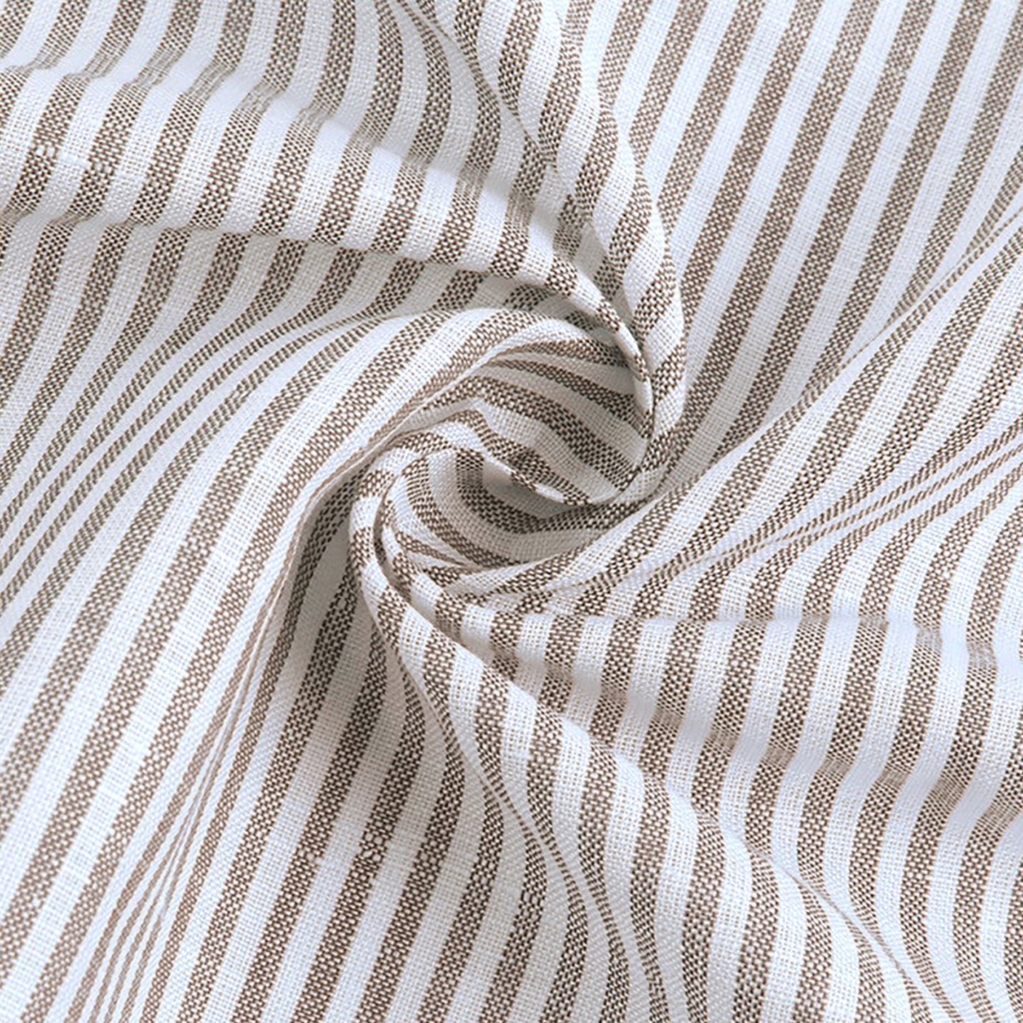 Linen Cotton Yarn-dyed stripes Fabric For Women For Sewing By Meters LC2105