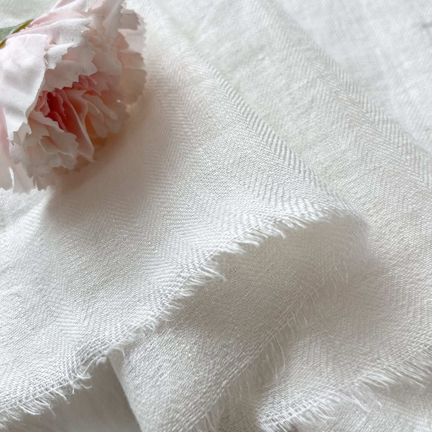 Natural Linen Fabrics Printed Clothing Fabric Dresses Elegant Luxury For Women For Sewing By Meters L14HTW