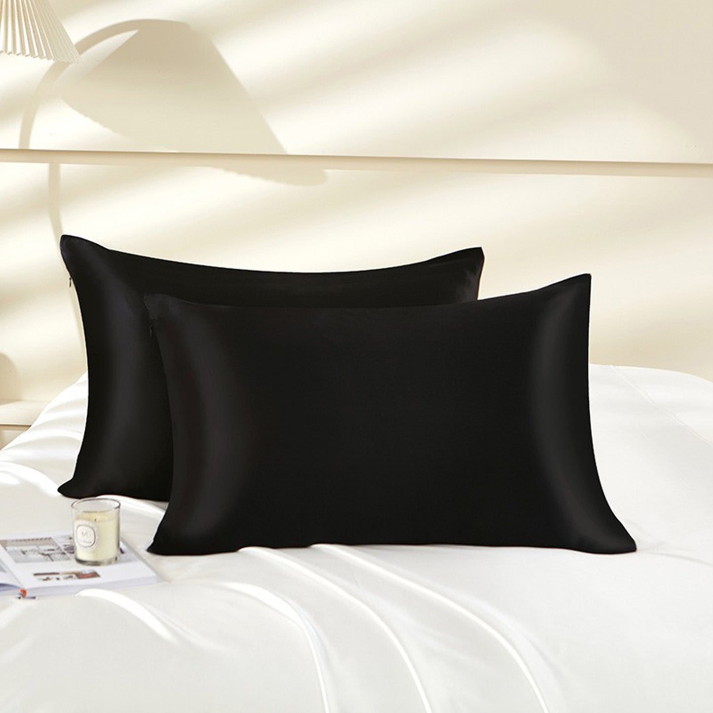 Mulberry Silk On Both Sides 22mm Silk Pillowcase for Hair and Skin Hidden Zipper